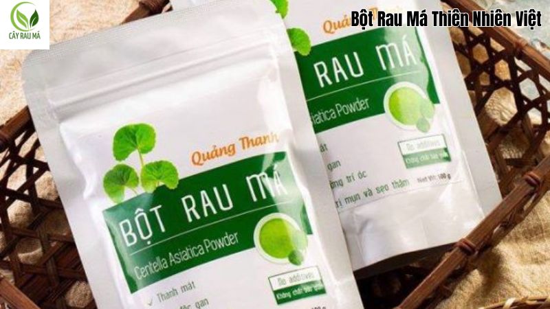 Trải nghiệm với bột rau má Quảng Thanh