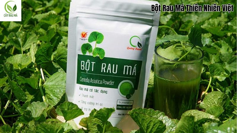 bột rau má Thiên Nhiên Việt